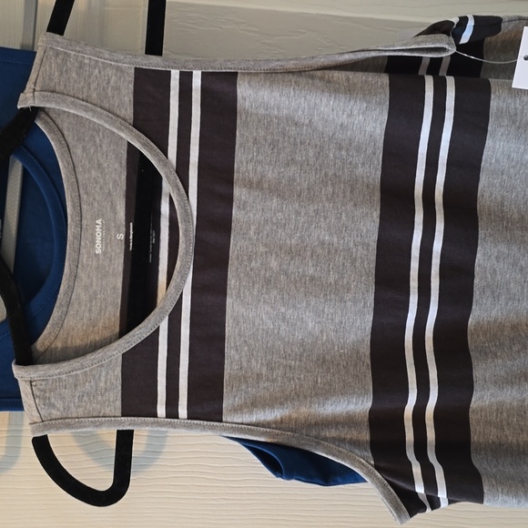 SONOMA BRAND MEN'S TANK TOP BUNDLE OF 2 TANKS SIZE SMALL - Picture 2 of 16